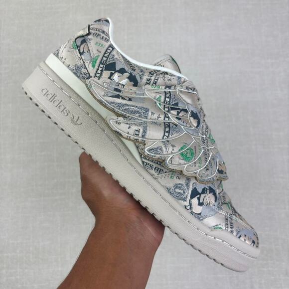 💸 adidas Forum Wings 1.0 Low "Jeremy Scott Money" 6.5W - Picture 1 of 6